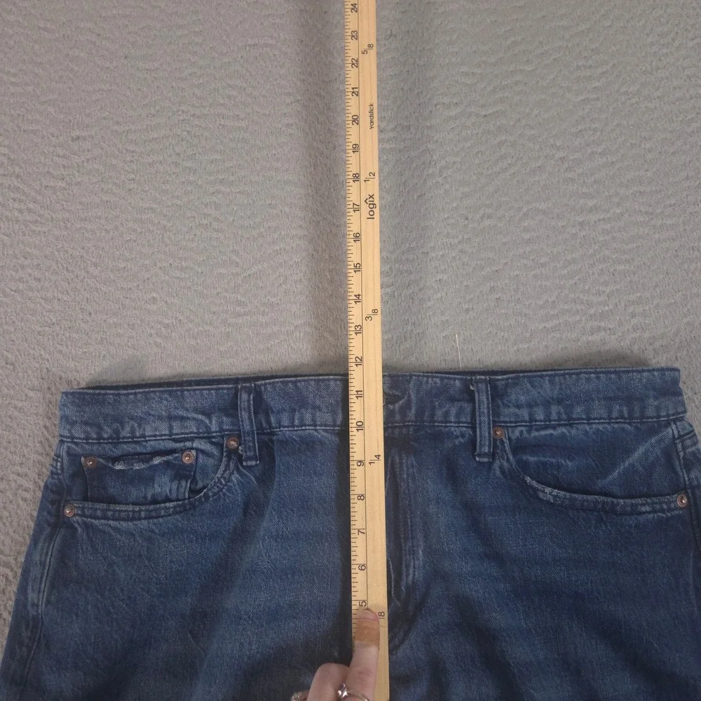 Lucky‎ Brand Jeans Mens 38x32 Blue 363 Vintage Straight Cotton Linen Denim Pants